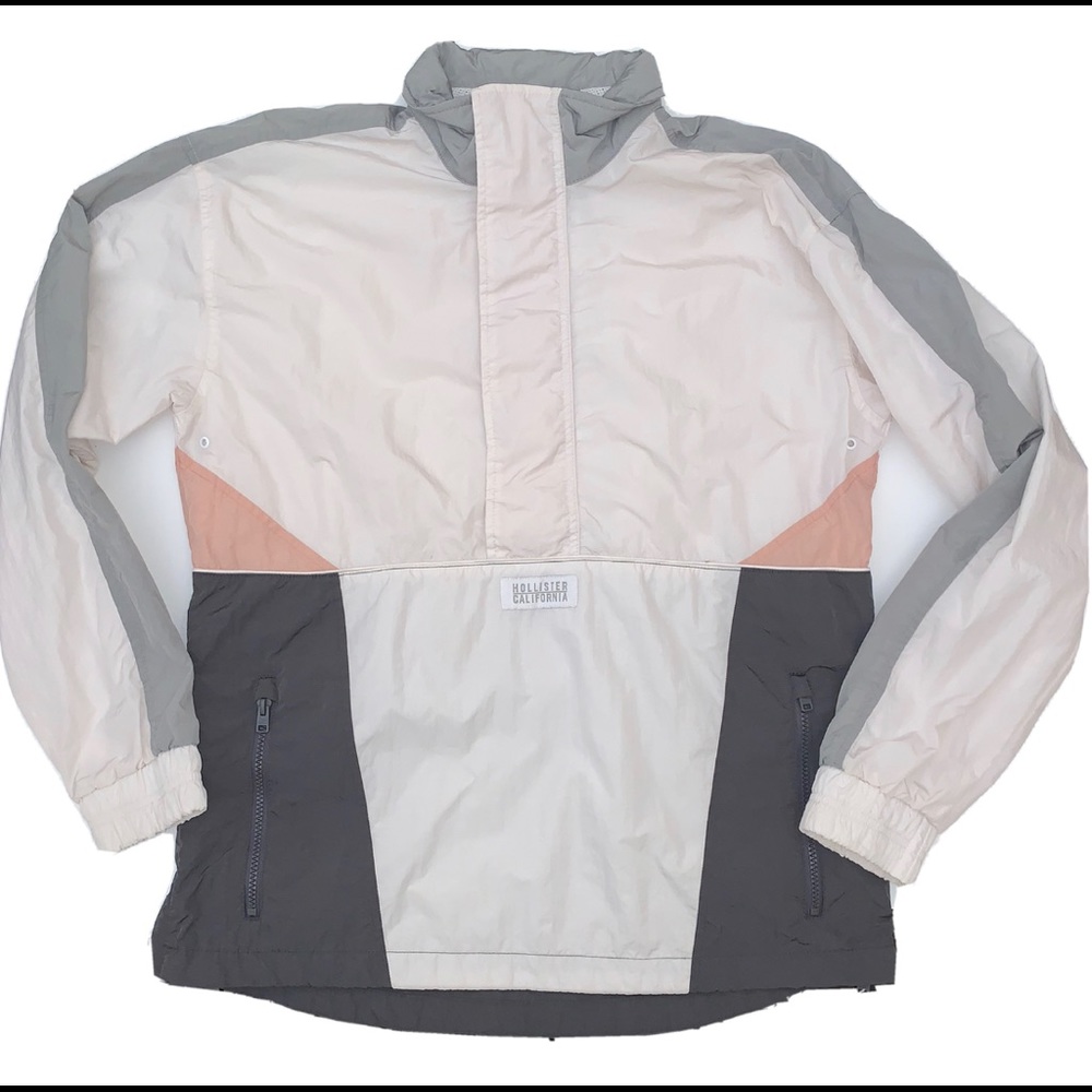 Hollister Men’s Half-zip Windbreaker - Medium